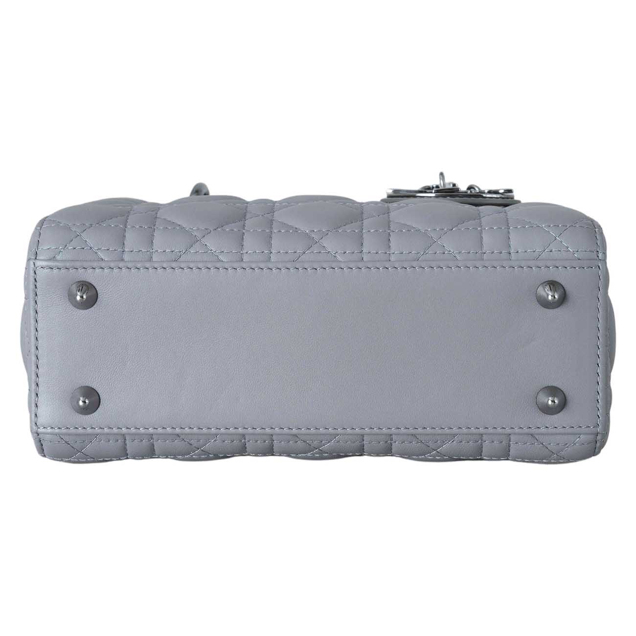 CHRISTIAN DIOR(USED)크리스찬디올 램스킨 레이디디올 스몰